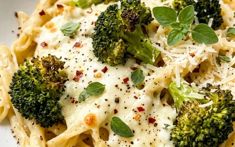 Baked Feta and Broccoli Pasta