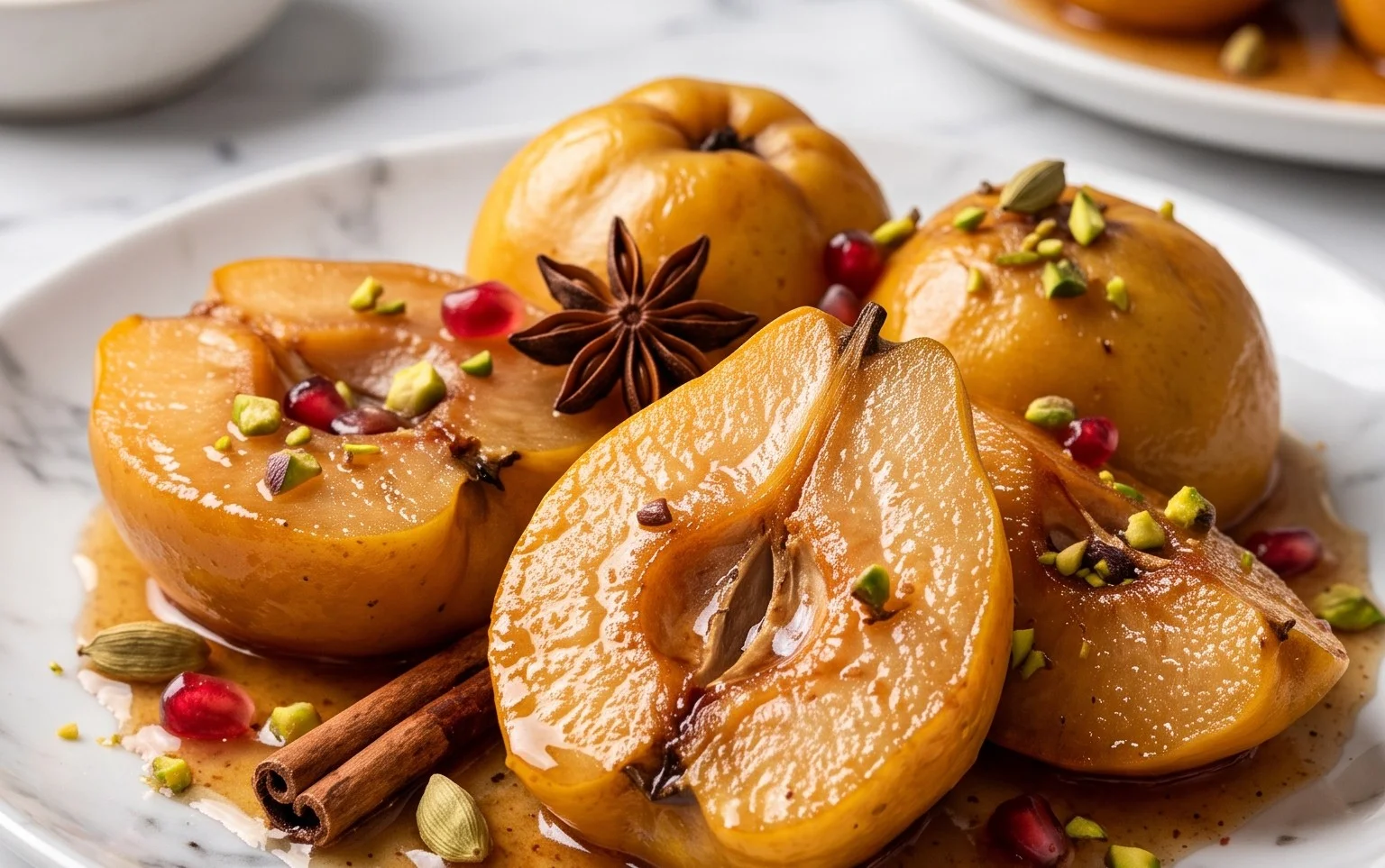 Orientalische Gewürzquitten: Exotisch, aromatisch & einfach